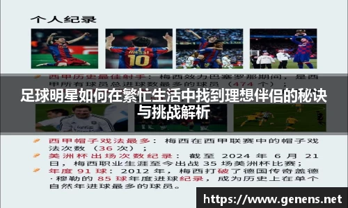 足球明星如何在繁忙生活中找到理想伴侣的秘诀与挑战解析